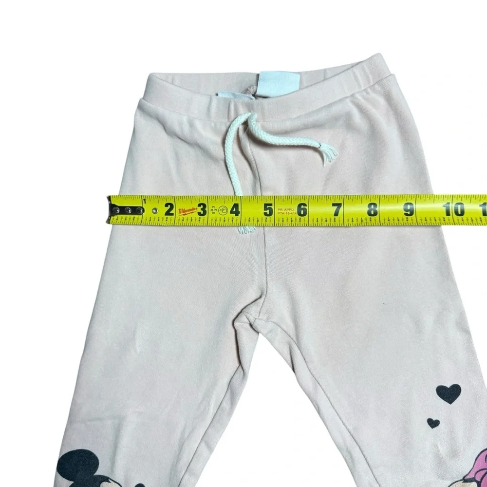 Zara Disney Baby Mickey Minnie Mouse Jogger Sweatpants Pink 2T